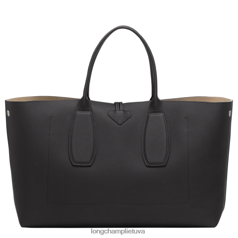 Longchamp roseau rankinė juodas moterys krepšiai X6B2TB109