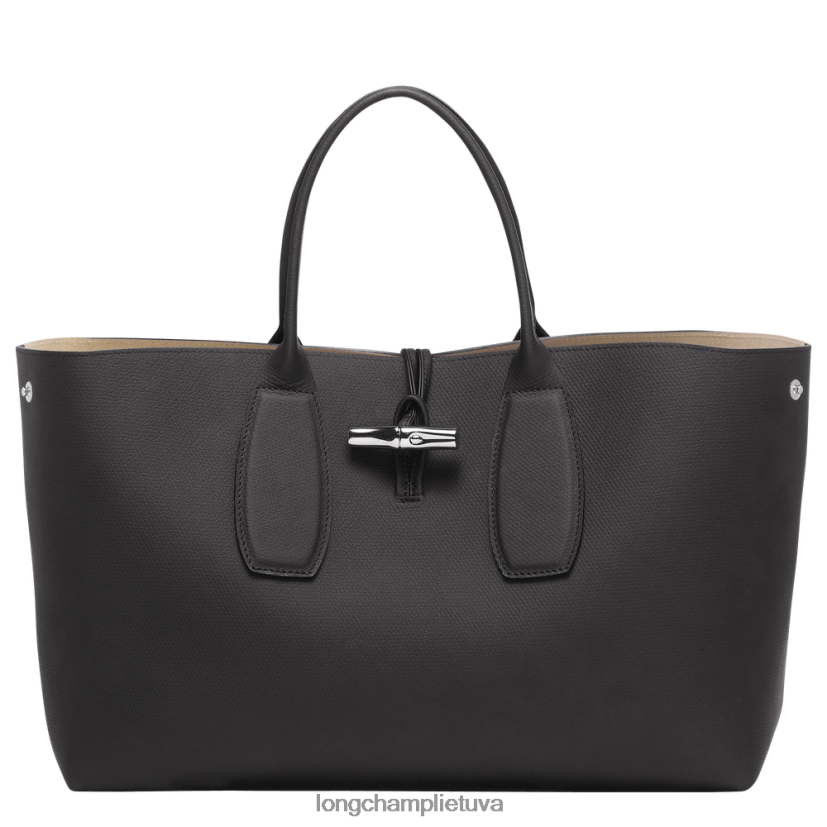 Longchamp roseau rankinė juodas moterys krepšiai X6B2TB109