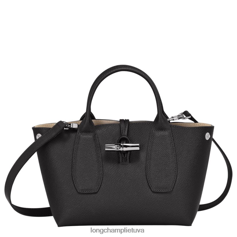 Longchamp roseau rankinė juodas moterys krepšiai X6B2TB112