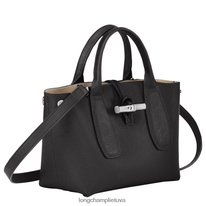 Longchamp roseau rankinė juodas moterys krepšiai X6B2TB112