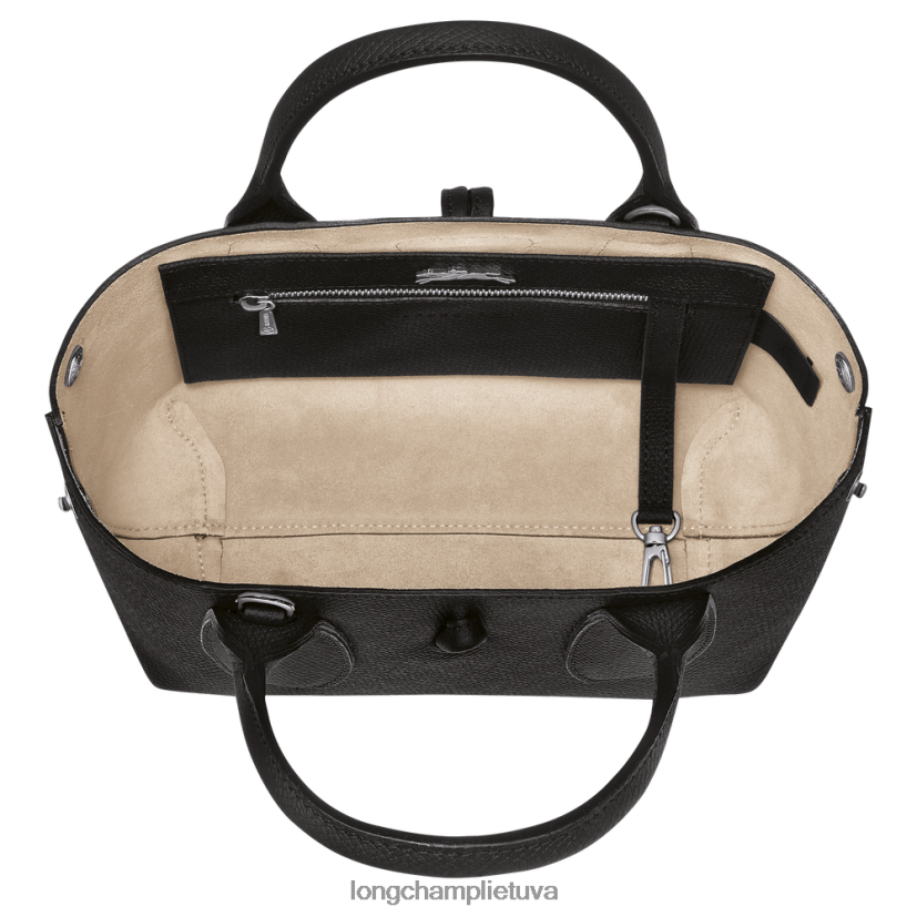 Longchamp roseau rankinė juodas moterys krepšiai X6B2TB112