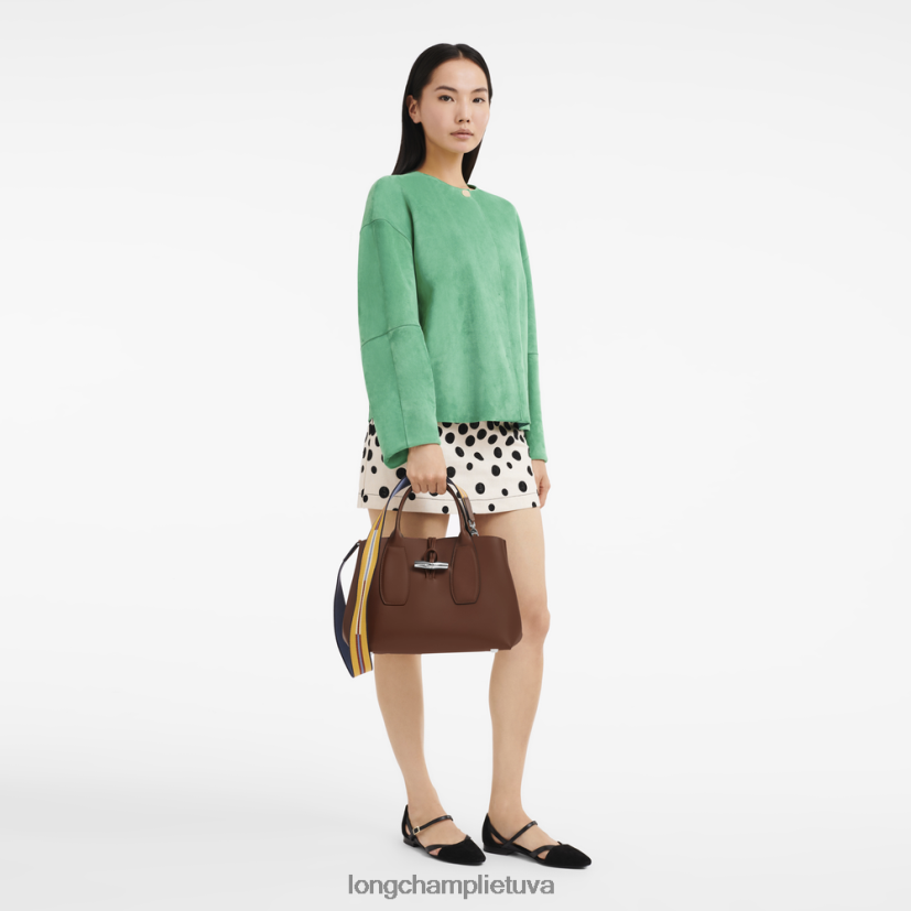Longchamp roseau rankinė juodmedis moterys krepšiai X6B2TB97