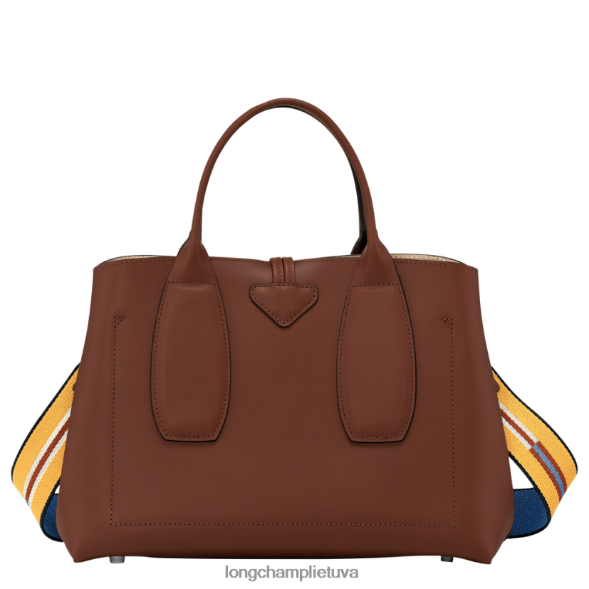 Longchamp roseau rankinė juodmedis moterys krepšiai X6B2TB97