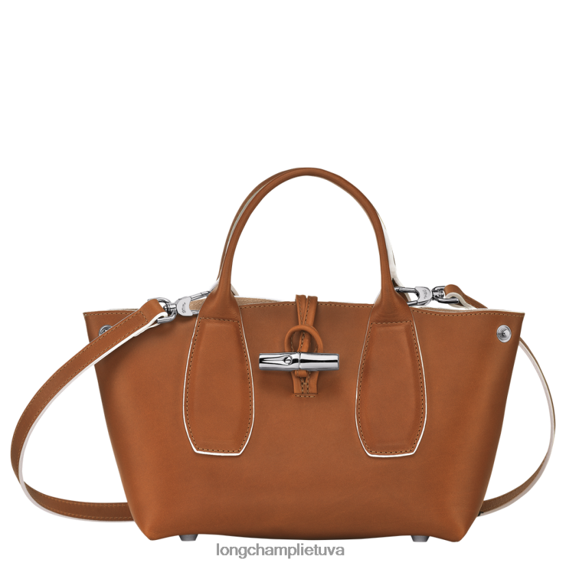 Longchamp roseau rankinė konjako moterys krepšiai X6B2TB122