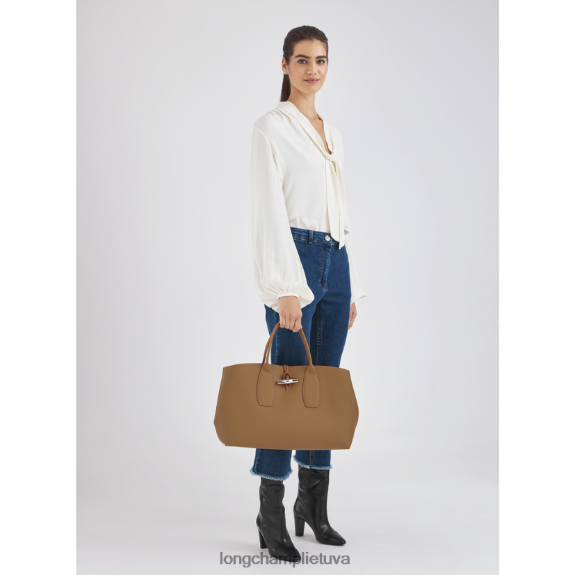 Longchamp roseau rankinė natūralus moterys krepšiai X6B2TB110