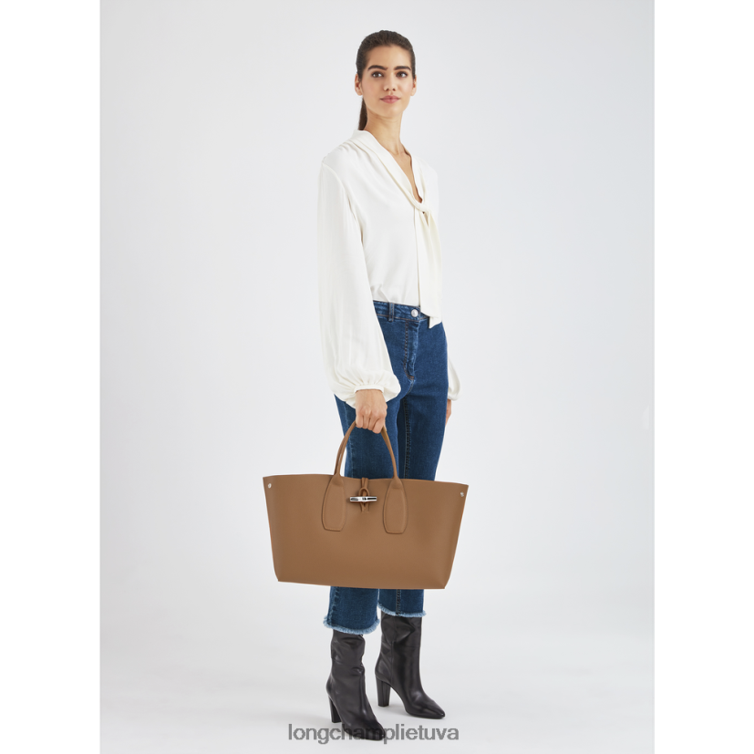 Longchamp roseau rankinė natūralus moterys krepšiai X6B2TB110