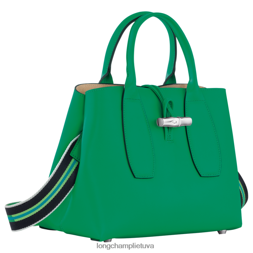 Longchamp roseau rankinė žolė / žalia šviesa moterys krepšiai X6B2TB98