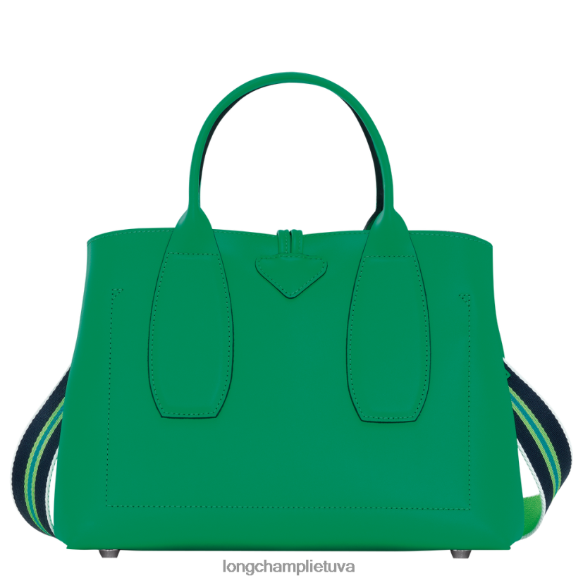 Longchamp roseau rankinė žolė / žalia šviesa moterys krepšiai X6B2TB98