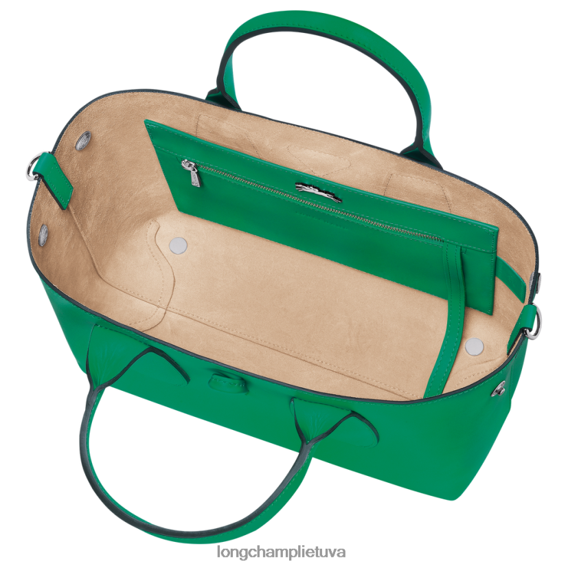 Longchamp roseau rankinė žolė / žalia šviesa moterys krepšiai X6B2TB98