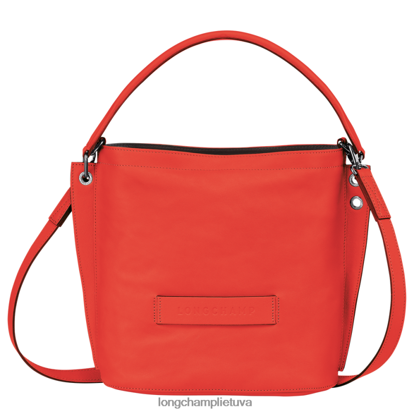 Longchamp 3D skersinis krepšys oranžinė moterys krepšiai X6B2TB315