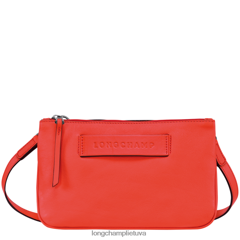 Longchamp 3D skersinis krepšys oranžinė moterys krepšiai X6B2TB320