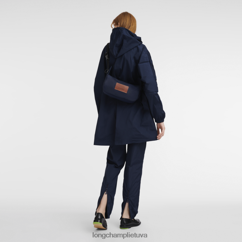 Longchamp X D'heygere skersinis krepšys/kuprinė karinis jūrų laivynas moterys krepšiai X6B2TB326
