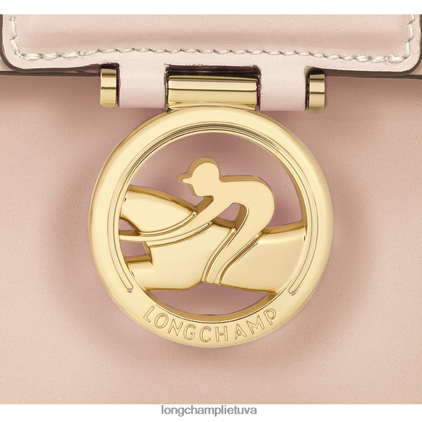 Longchamp box-trot crossbody krepšys blyškiai rožinė moterys krepšiai X6B2TB234