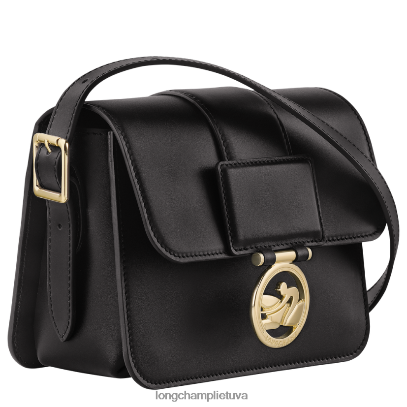 Longchamp box-trot crossbody krepšys juodas moterys krepšiai X6B2TB228