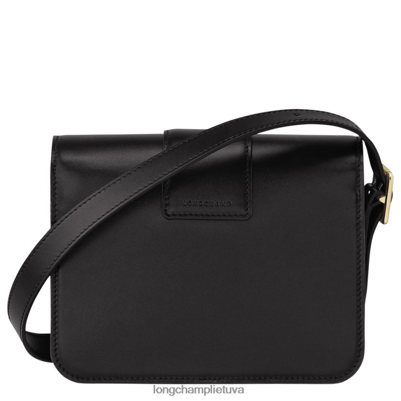 Longchamp box-trot crossbody krepšys juodas moterys krepšiai X6B2TB228