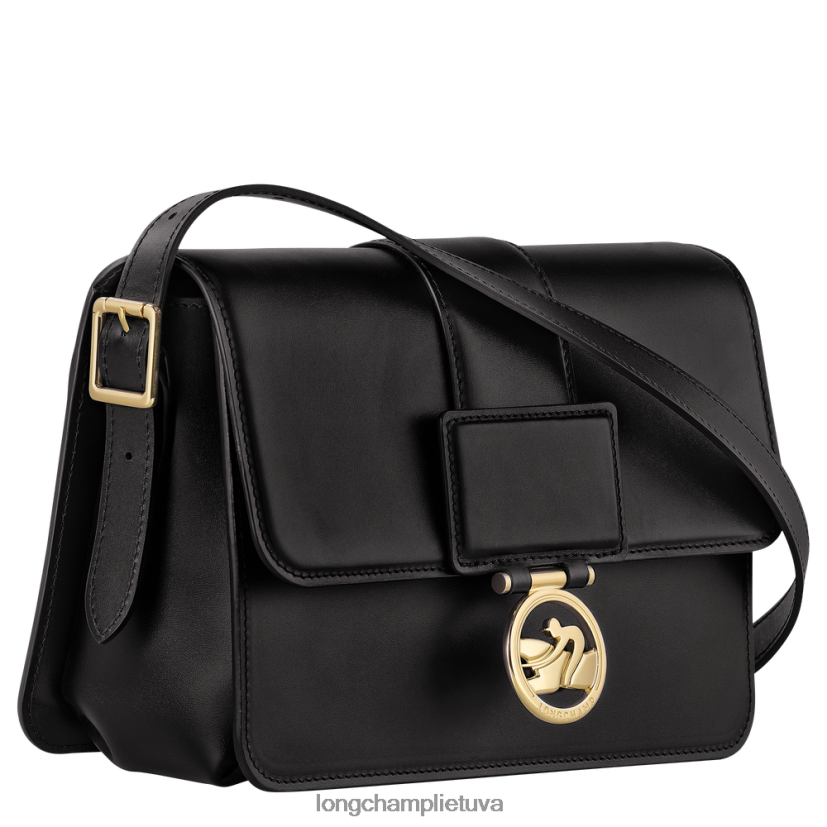 Longchamp box-trot crossbody krepšys juodas moterys krepšiai X6B2TB231