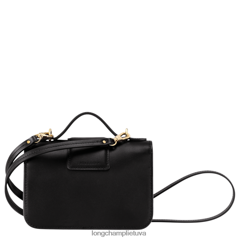 Longchamp box-trot crossbody krepšys juodas moterys krepšiai X6B2TB235