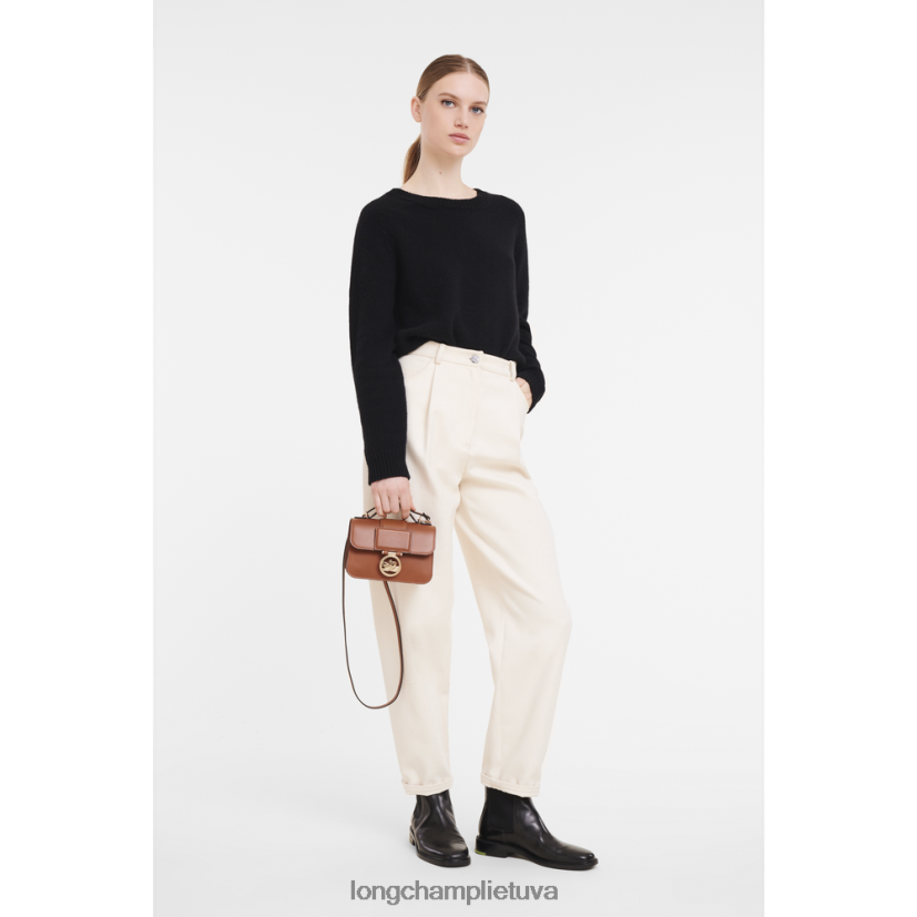 Longchamp box-trot crossbody krepšys konjako moterys krepšiai X6B2TB236