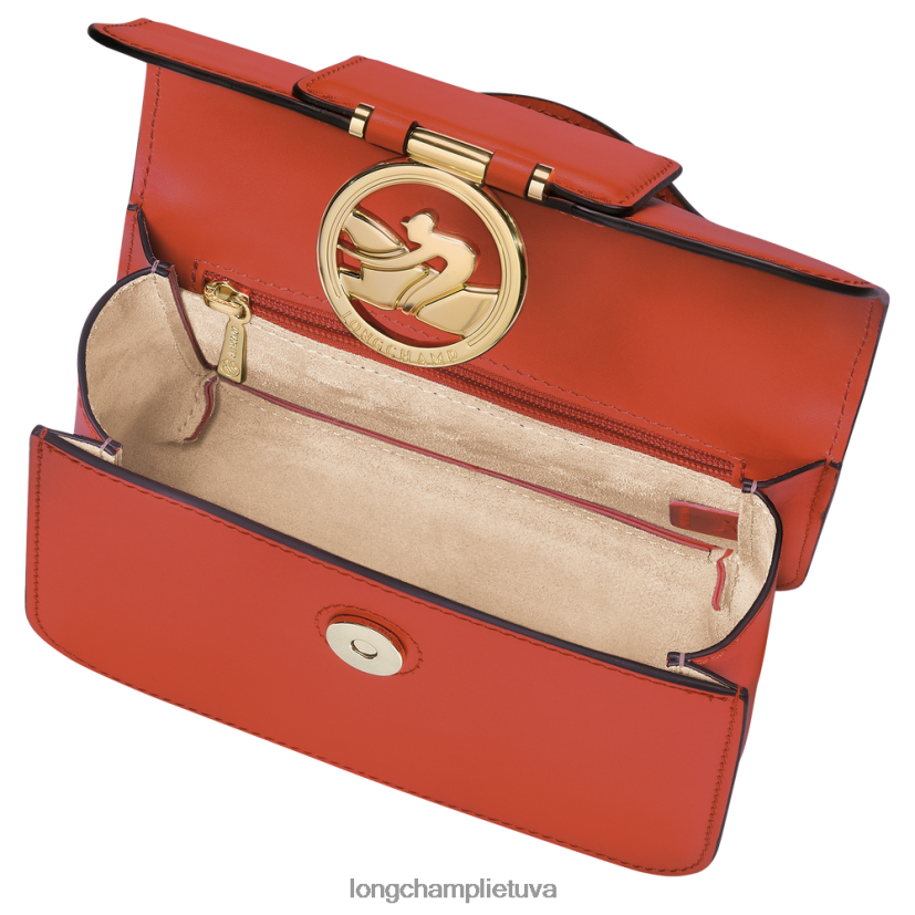 Longchamp box-trot crossbody krepšys oranžinė moterys krepšiai X6B2TB21