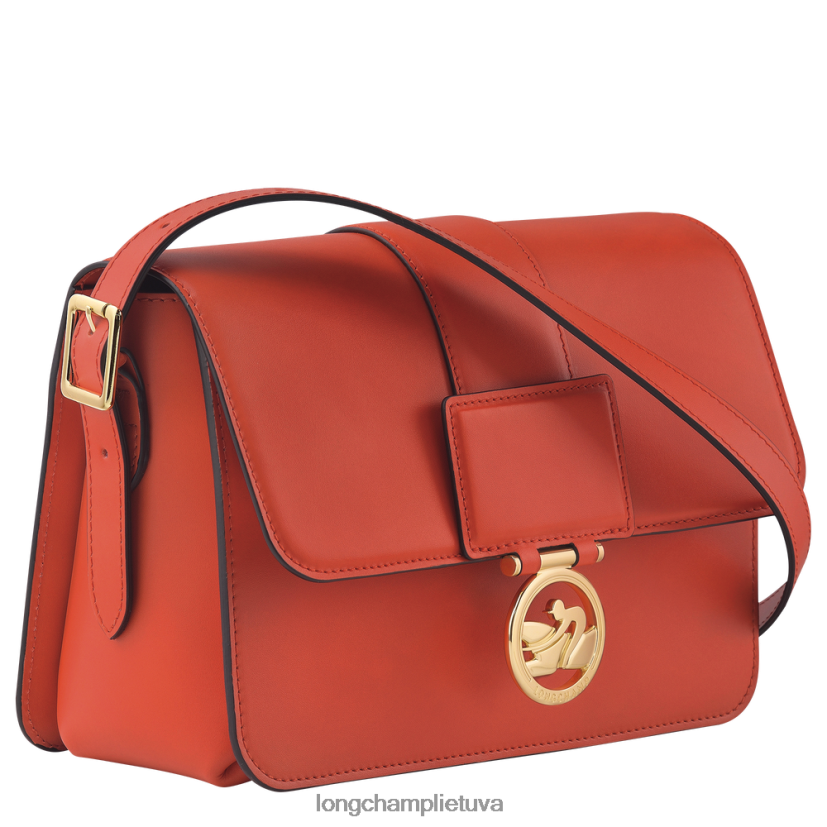 Longchamp box-trot crossbody krepšys oranžinė moterys krepšiai X6B2TB232
