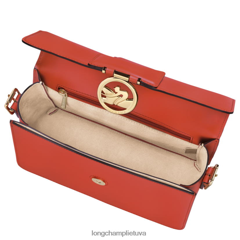 Longchamp box-trot crossbody krepšys oranžinė moterys krepšiai X6B2TB232