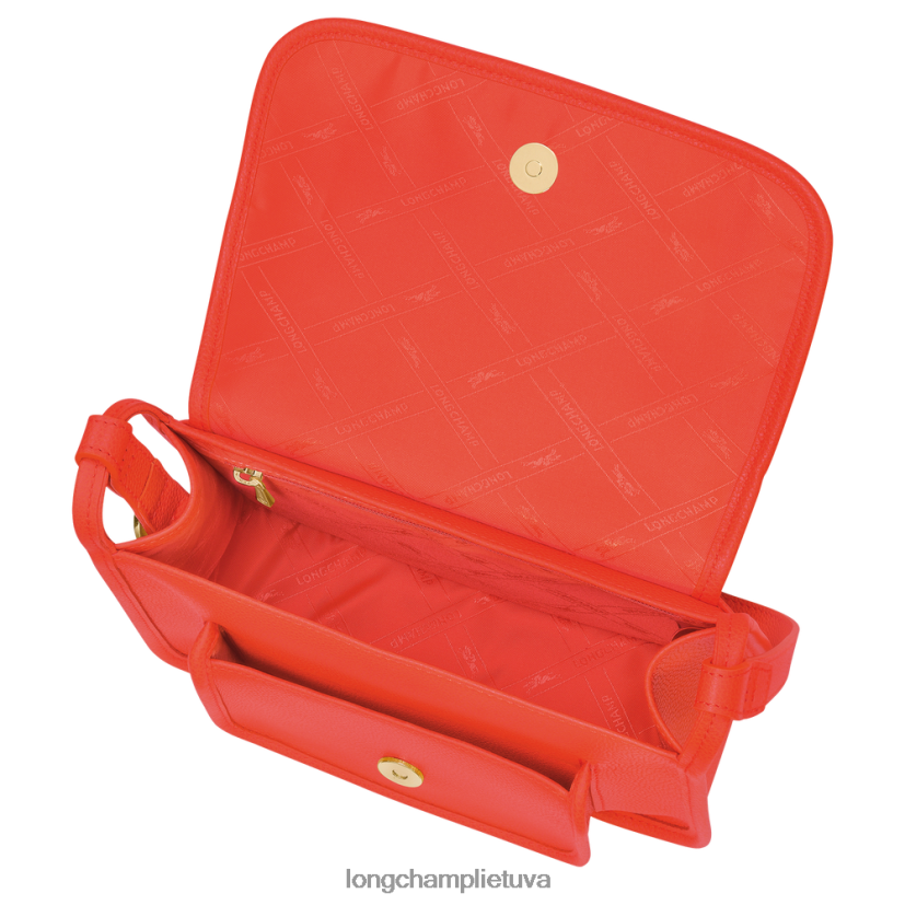 Longchamp le foulonne crossbody bag oranžinė moterys krepšiai X6B2TB269