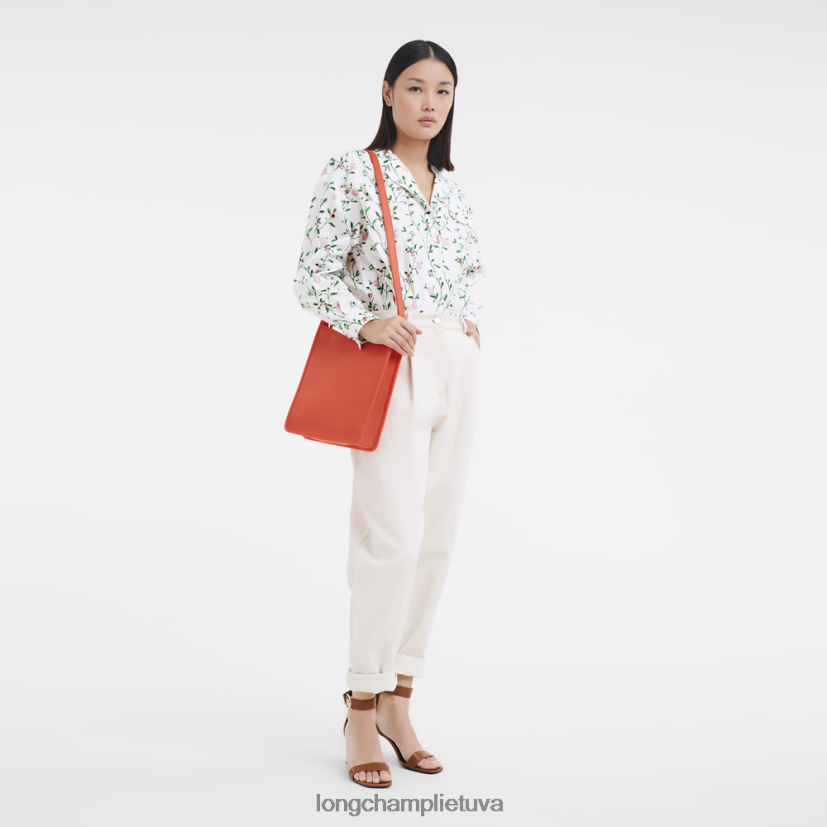 Longchamp le foulonne crossbody bag oranžinė moterys krepšiai X6B2TB26