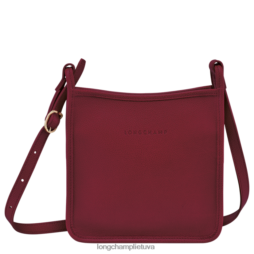 Longchamp le foulonne crossbody bag raudona moterys krepšiai X6B2TB276