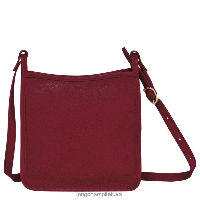Longchamp le foulonne crossbody bag raudona moterys krepšiai X6B2TB276