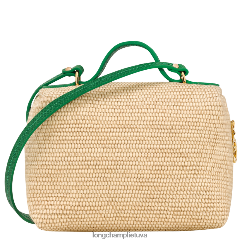 Longchamp le panier pliage tuštybė žalias moterys krepšiai X6B2TB216