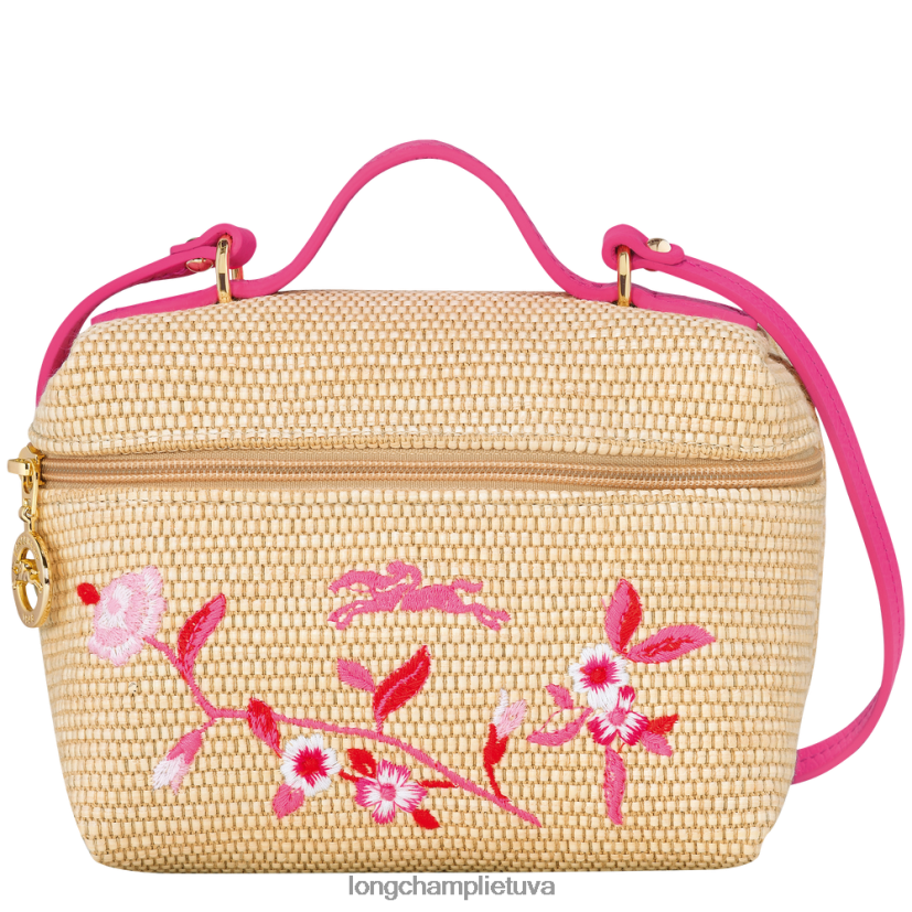 Longchamp le panier pliage tuštybė fuksija moterys krepšiai X6B2TB217