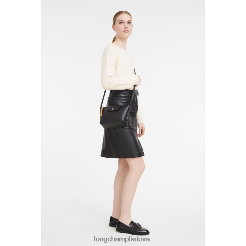 Longchamp le pliage city crossbody krepšys juodas moterys krepšiai X6B2TB223