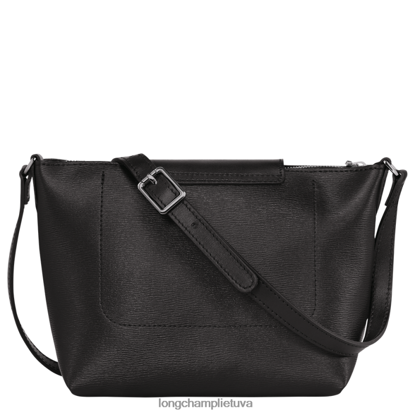 Longchamp le pliage city crossbody krepšys juodas moterys krepšiai X6B2TB223