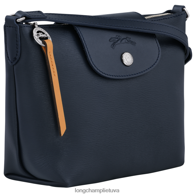 Longchamp le pliage city crossbody krepšys karinis jūrų laivynas moterys krepšiai X6B2TB226