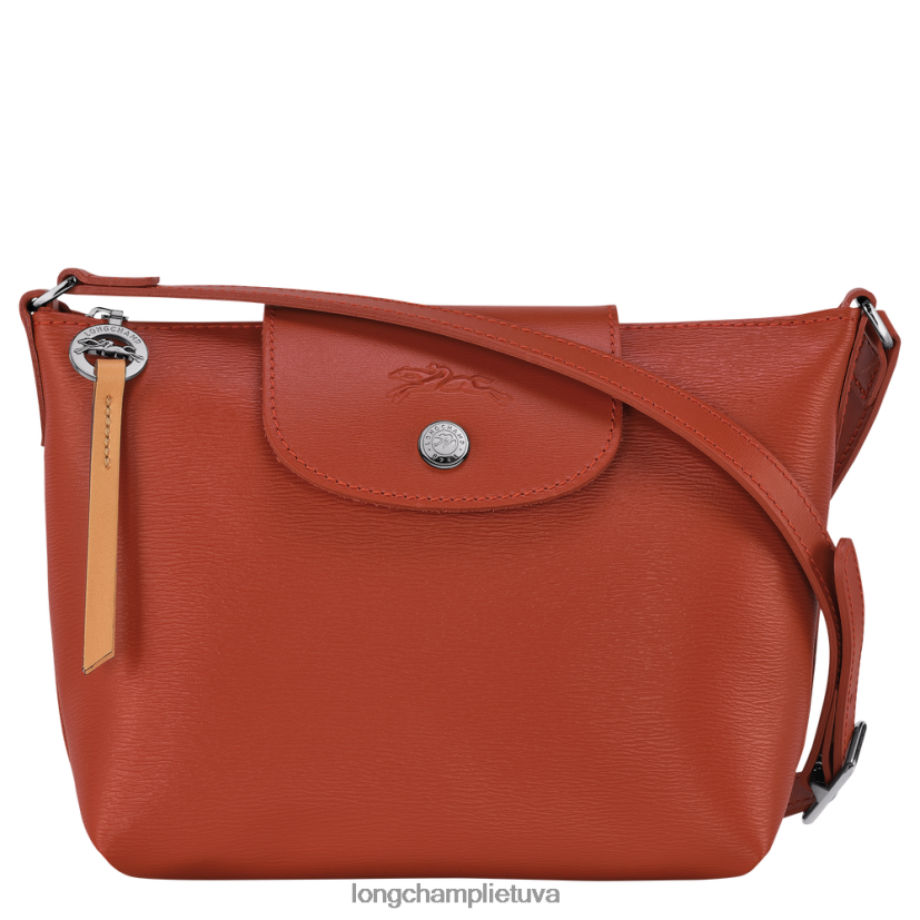 Longchamp le pliage city crossbody krepšys terakotos moterys krepšiai X6B2TB225
