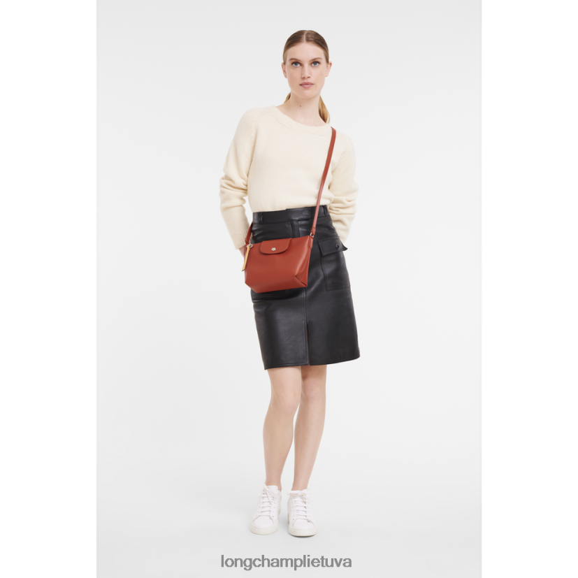 Longchamp le pliage city crossbody krepšys terakotos moterys krepšiai X6B2TB225