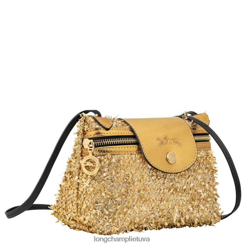 Longchamp le pliage collection crossbody krepšys auksas moterys krepšiai X6B2TB222