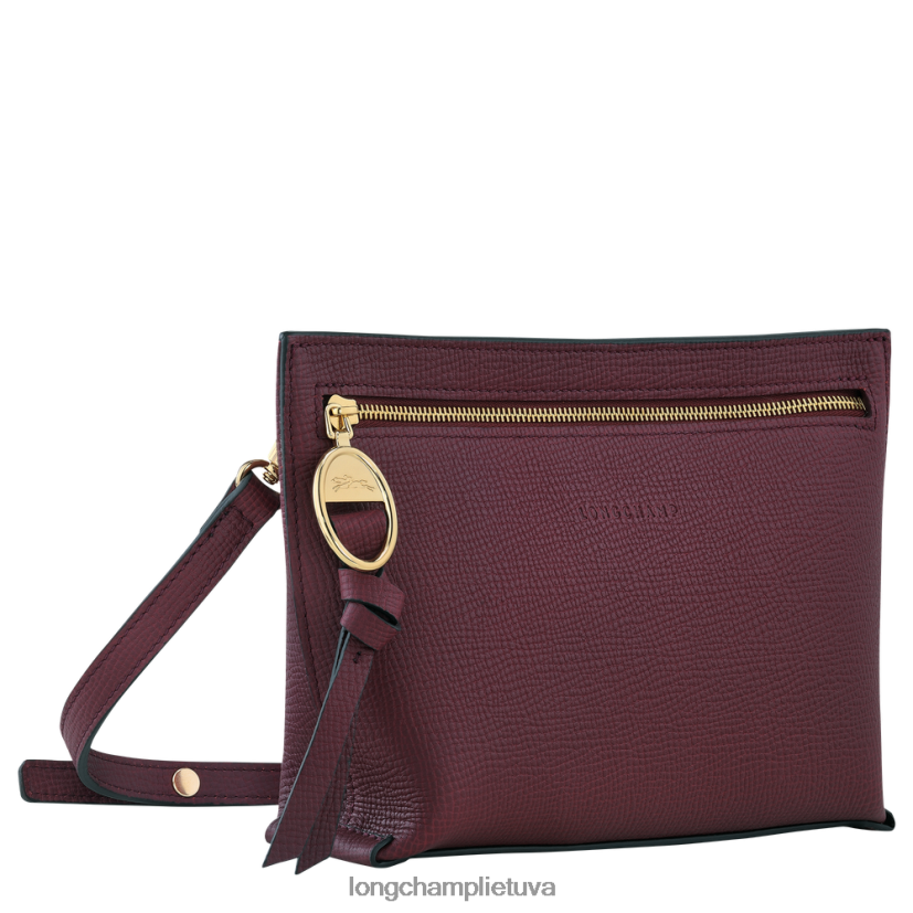 Longchamp pašto dėžutės krepšys bordo moterys krepšiai X6B2TB307