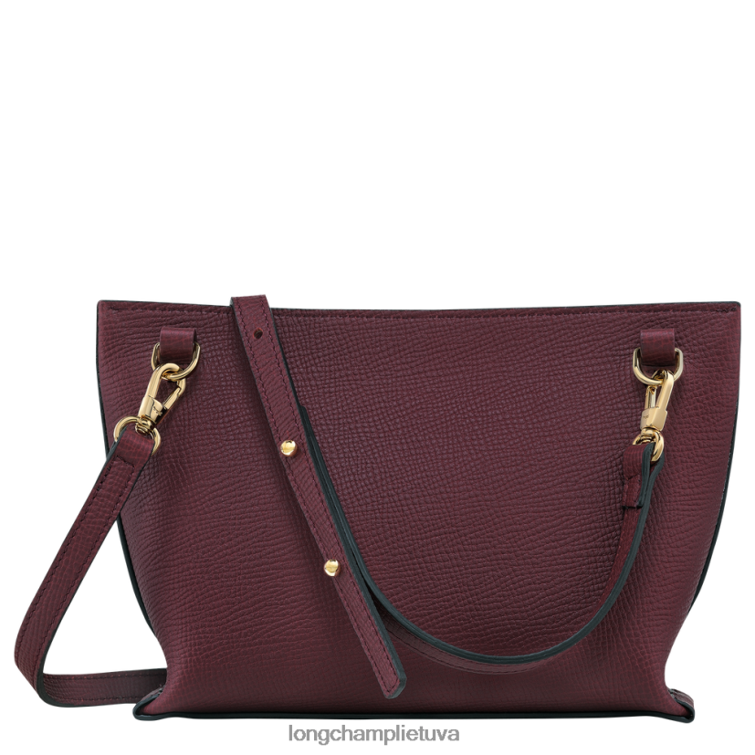 Longchamp pašto dėžutės krepšys bordo moterys krepšiai X6B2TB307