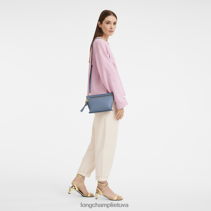 Longchamp pašto dėžutės krepšys šiferis moterys krepšiai X6B2TB309