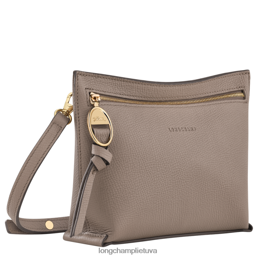Longchamp pašto dėžutės krepšys taupe moterys krepšiai X6B2TB308