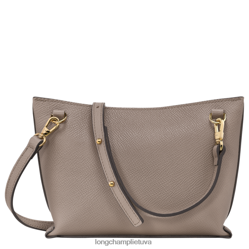 Longchamp pašto dėžutės krepšys taupe moterys krepšiai X6B2TB308