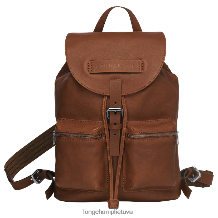 Longchamp 3d kuprinė konjako moterys krepšiai X6B2TB453