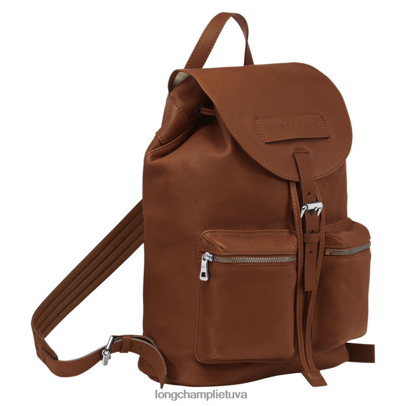 Longchamp 3d kuprinė konjako moterys krepšiai X6B2TB453