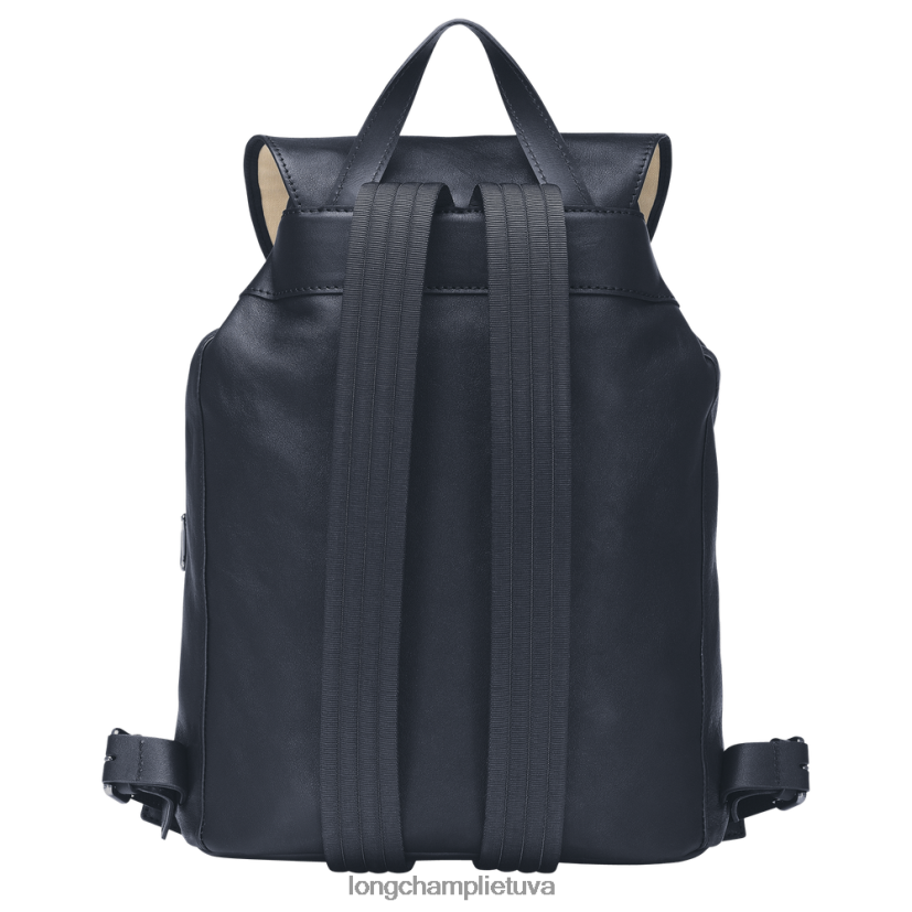 Longchamp 3d kuprinė vidurnakčio mėlyna moterys krepšiai X6B2TB454