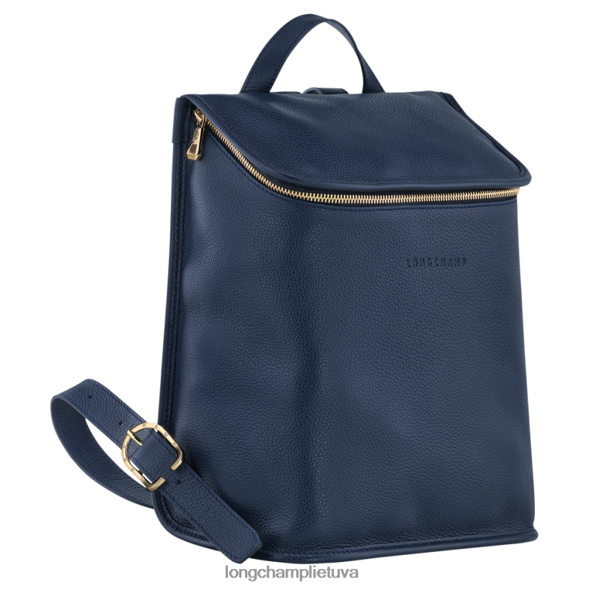 Longchamp le foulonne kuprinė karinis jūrų laivynas moterys krepšiai X6B2TB430