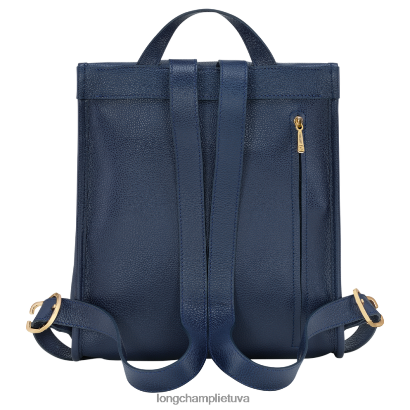 Longchamp le foulonne kuprinė karinis jūrų laivynas moterys krepšiai X6B2TB430