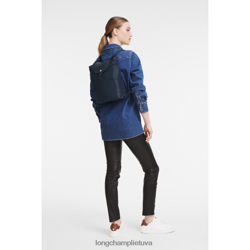 Longchamp le pliage green kuprinė karinis jūrų laivynas moterys krepšiai X6B2TB438
