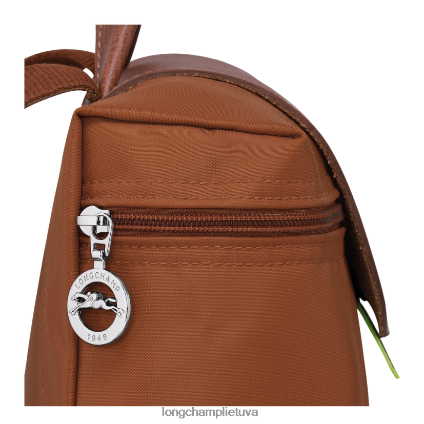 Longchamp le pliage green kuprinė konjako moterys krepšiai X6B2TB436