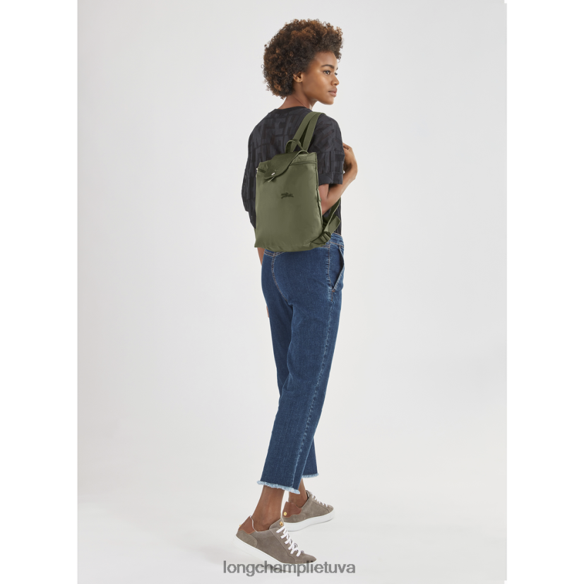 Longchamp le pliage green kuprinė miškas moterys krepšiai X6B2TB435